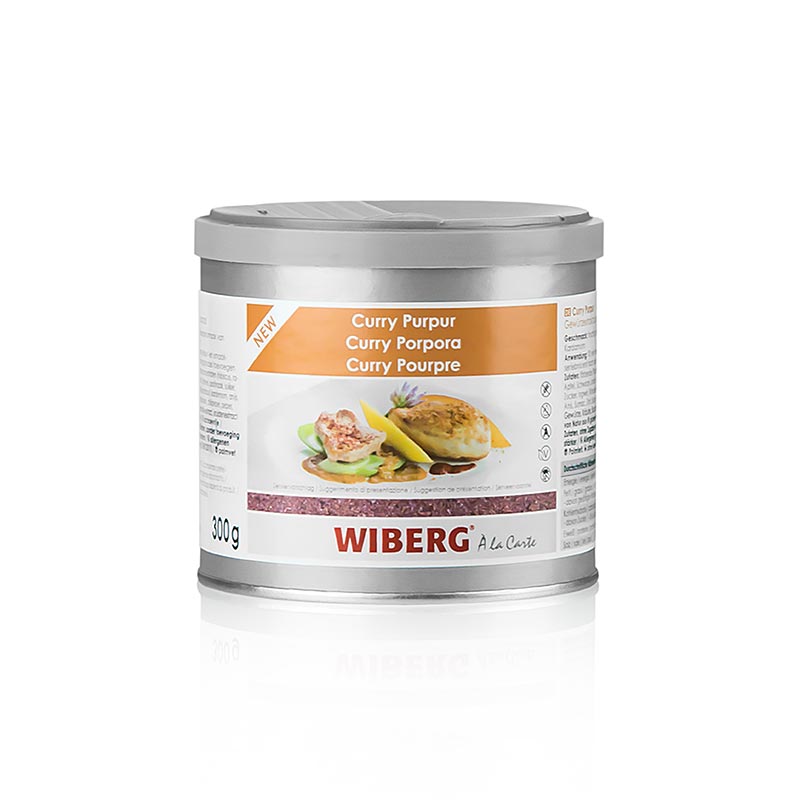 Wiberg curry purple, préparation d`extrait d`épice - 300 g - boîte arôme