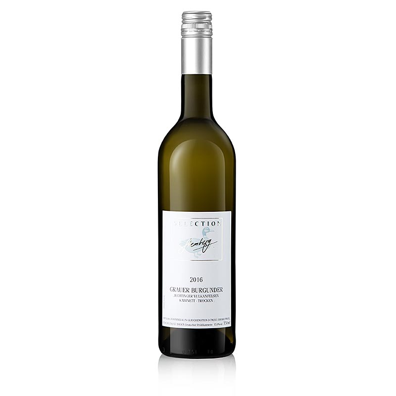2016er Grauburgunder Kabinett, Edition Stemberg, 13% vol., Gleichenstein - 750 ml - Flasche 2016er Grauburgunder Kabinett, Edition Stemberg, 13% vol., Gleichenstein - 750 ml - Flasche