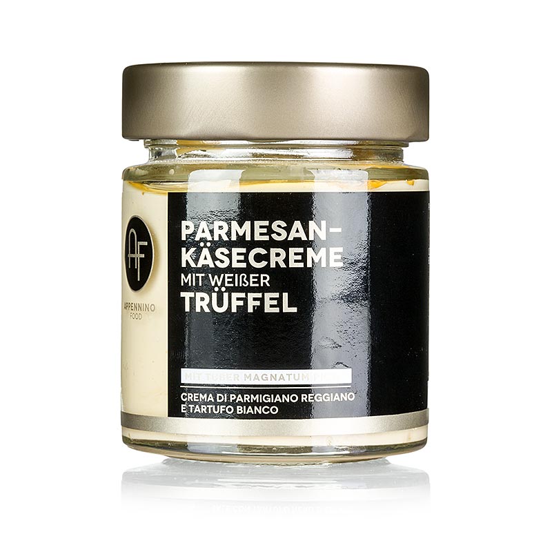 Parmesan cream with white truffle, Appennino - 130 g - Glass