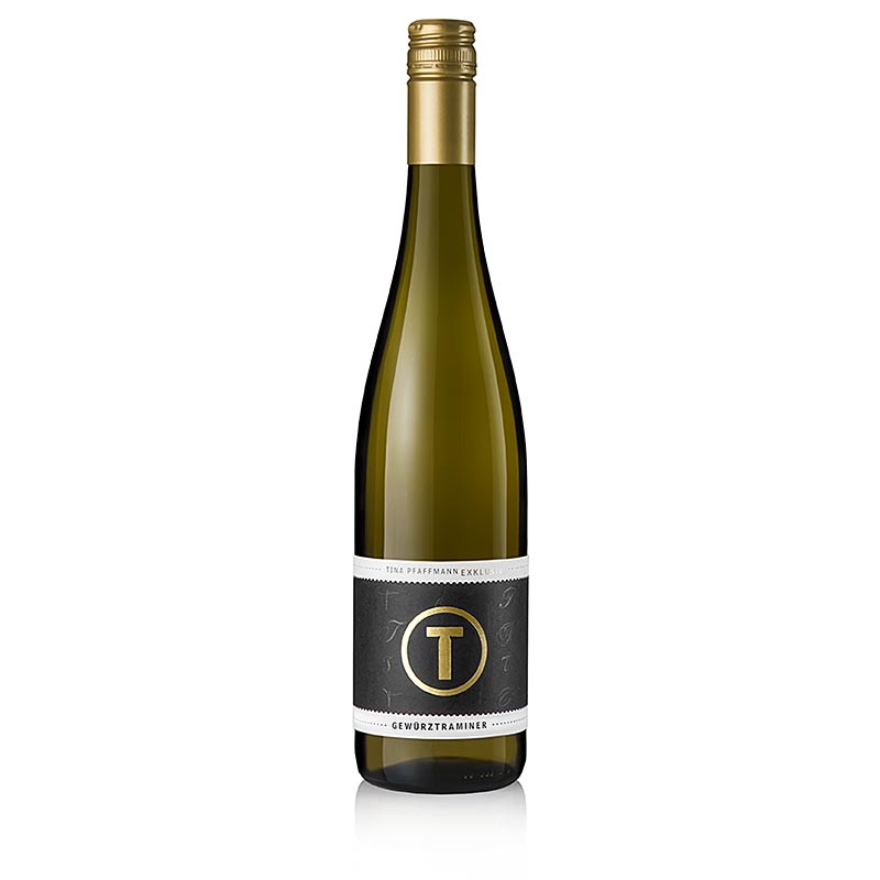2016er Gewürztraminer Exclusiv, feinherb, 13% vol., Tina Pfaffmann - 750 ml - Flasche 2016er Gewürztraminer Exclusiv, feinherb, 13% vol., Tina Pfaffmann - 750 ml - Flasche