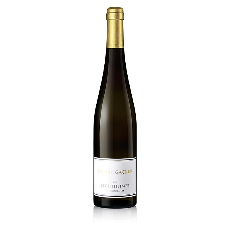 2015er Bechtheimer Chardonnay, Weißwein, trocken, 14% vol., Dreissigacker, BIO - 750 ml - Flasche 2015er Bechtheimer Chardonnay, Weißwein, trocken, 14% vol., Dreissigacker, BIO - 750 ml - Flasche