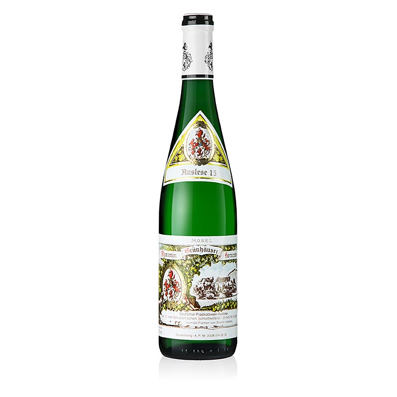 2011er Herrenberg Riesling Auslese Nr. 15, süß, 7,5% vol., Maximin Grünhaus - 750 ml - Flasche 2011er Herrenberg Riesling Auslese Nr. 15, süß, 7,5% vol., Maximin Grünhaus - 750 ml - Flasche
