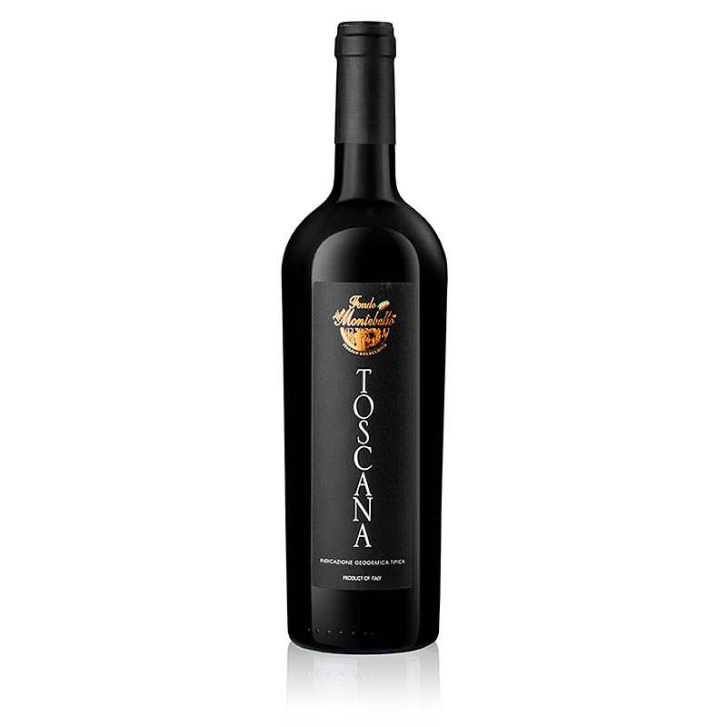 Super Tuscan, trocken, 14,5% vol., Fondo Montebello - 750 ml - Flasche Super Tuscan, trocken, 14,5% vol., Fondo Montebello - 750 ml - Flasche
