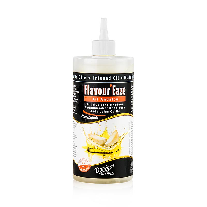 Flavour Eaze - infundiertes Kräuteröl Andalusischer Knoblauch, Daregal - 460 g - Pe-flasche Flavour Eaze - infundiertes Kräuteröl Andalusischer Knoblauch, Daregal - 460 g - Pe-flasche