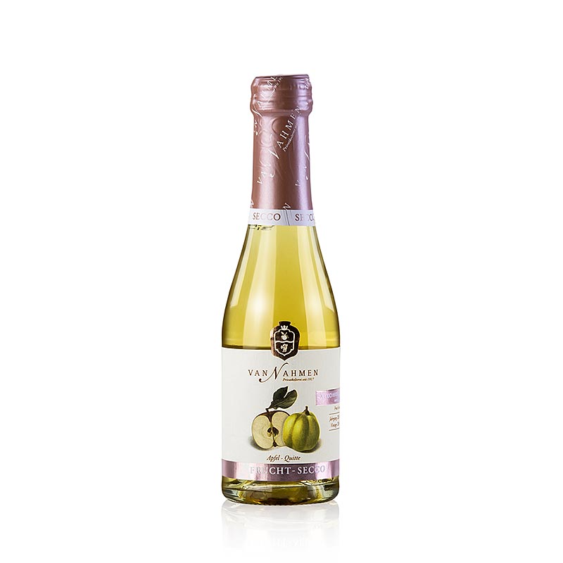 Van Nahmen Apfel-Quitte Fruchtsecco, alkoholfrei, BIO - 200 ml - Flasche