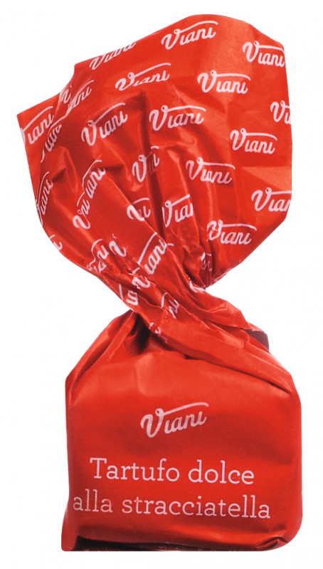 Tartufi dolci alla stracciatella, sacchetto, white chocolate truffle stracciatella, sachet, Viani - 200 g - bag