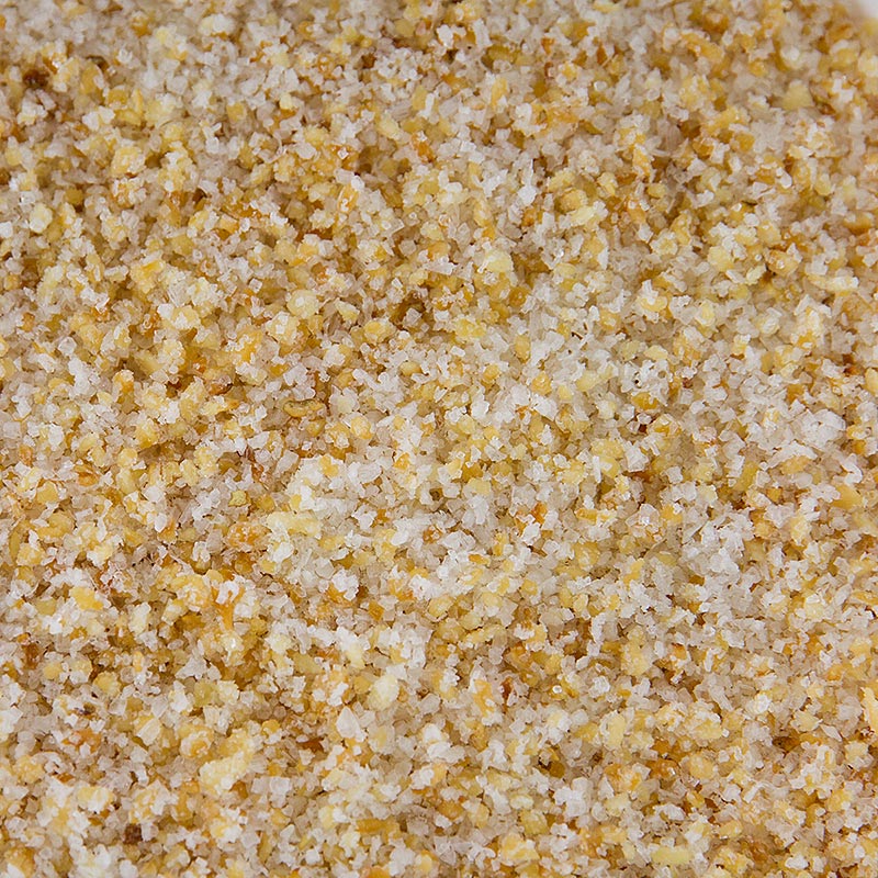 Cornish Sea Salt, Meersalzflocken mit geröstetem Knoblauch aus Cornwall/England - 1 kg - Pe-dose