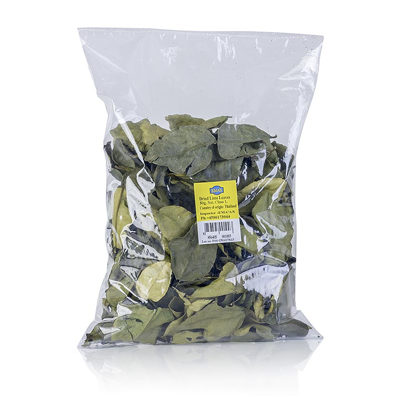 Feuilles de tilleul - feuilles de kaffir, entières, séchées - 50 g - sac