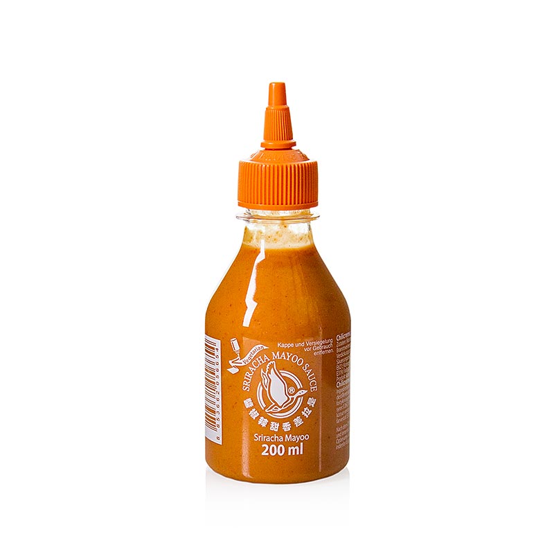 Chili-Creme - Sriracha Mayoo, scharf, Flying Goose - 200 ml - Pe-flasche
