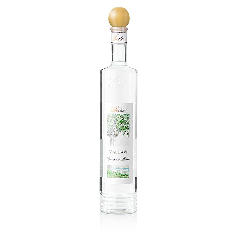 Valdavi - Grappa di Moscato, 40% vol, Berta. - 700 ml - bouteille