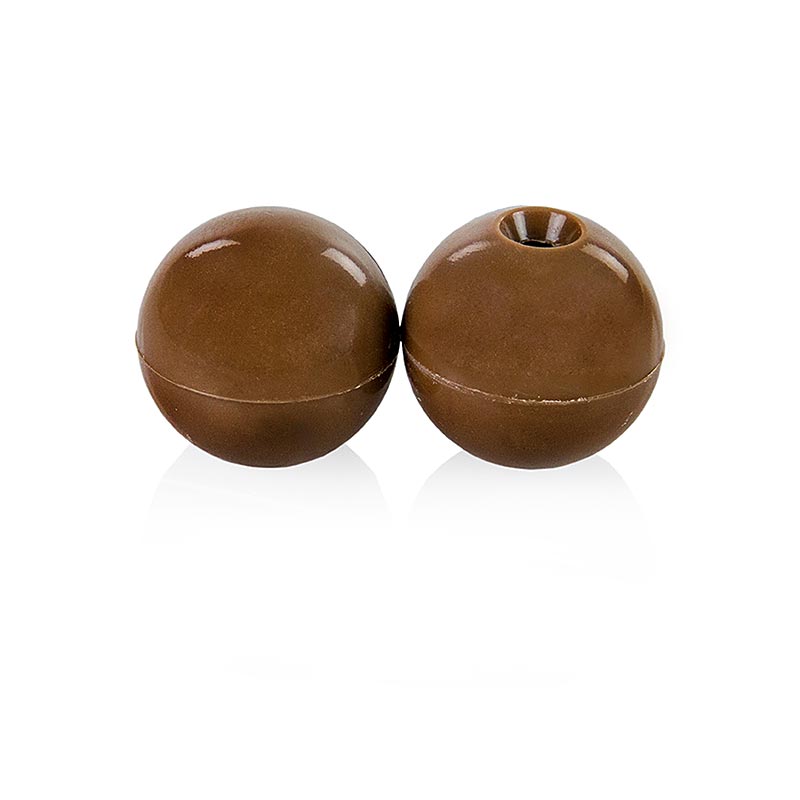 Trüffel-Hohlkugeln, Liqueur Vollmilchschokolade, ø 26mm, Läderach - 1,764 kg, 441 St - Karton Trüffel-Hohlkugeln, Liqueur Vollmilchschokolade, ø 26mm, Läderach - 1,764 kg, 441 St - Karton