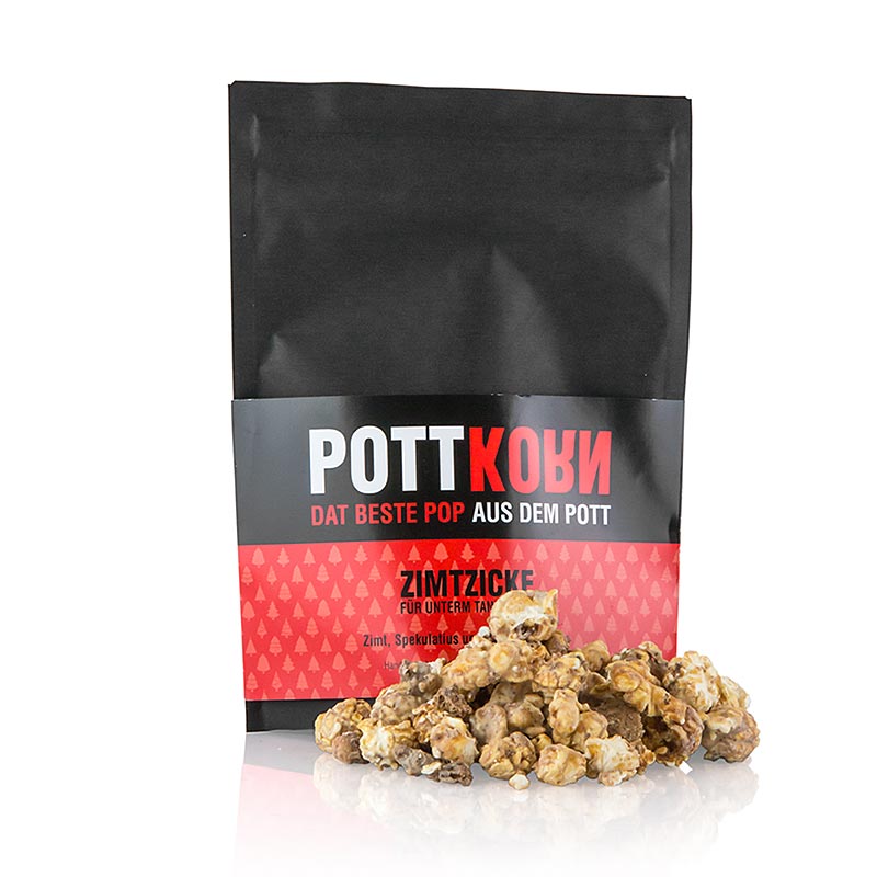 Pottkorn - Zimt Zicke, Popcorn mit Zimt, Spekulatius, Bratapfel - 80 g - Beutel Pottkorn - Zimt Zicke, Popcorn mit Zimt, Spekulatius, Bratapfel - 80 g - Beutel