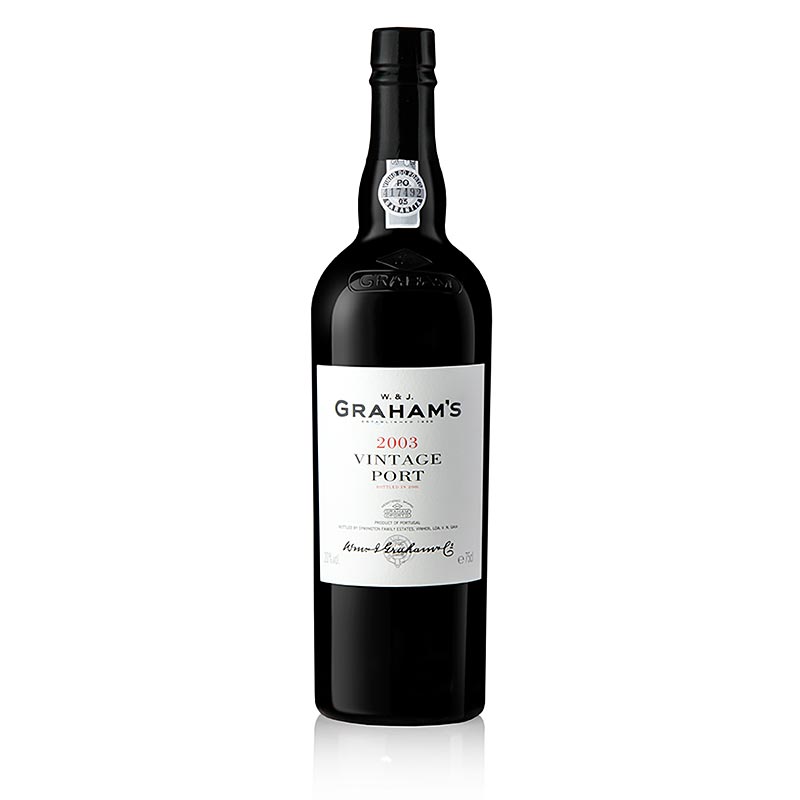 Grahams - 2003er Vintage Portwein, süß, 20% vol., 95 Parker - 750 ml - Flasche Grahams - 2003er Vintage Portwein, süß, 20% vol., 95 Parker - 750 ml - Flasche
