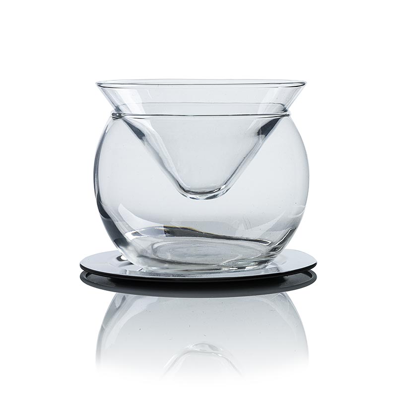 Desietra Kaviarglasschale (Bowle) mit Edelstahl Untersetzer und 2 Löffel - 5 tlg. - Karton Desietra Kaviarglasschale (Bowle) mit Edelstahl Untersetzer und 2 Löffel - 5 tlg. - Karton