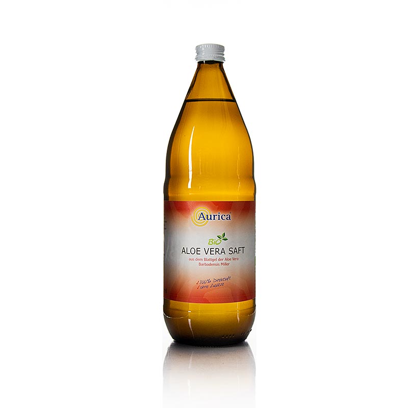 Aloe Vera Juice, 100%, BIO - 1 l - Flaske
