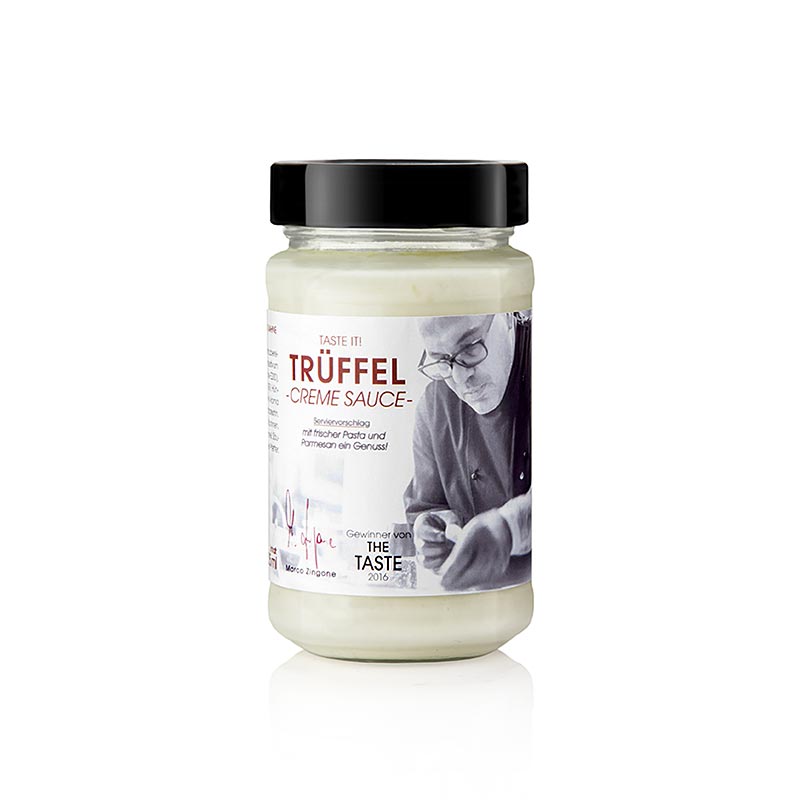 Marco Zingone`s truffle sauce - 225 ml - Glass Marco Zingone`s truffle sauce - 225 ml - Glass