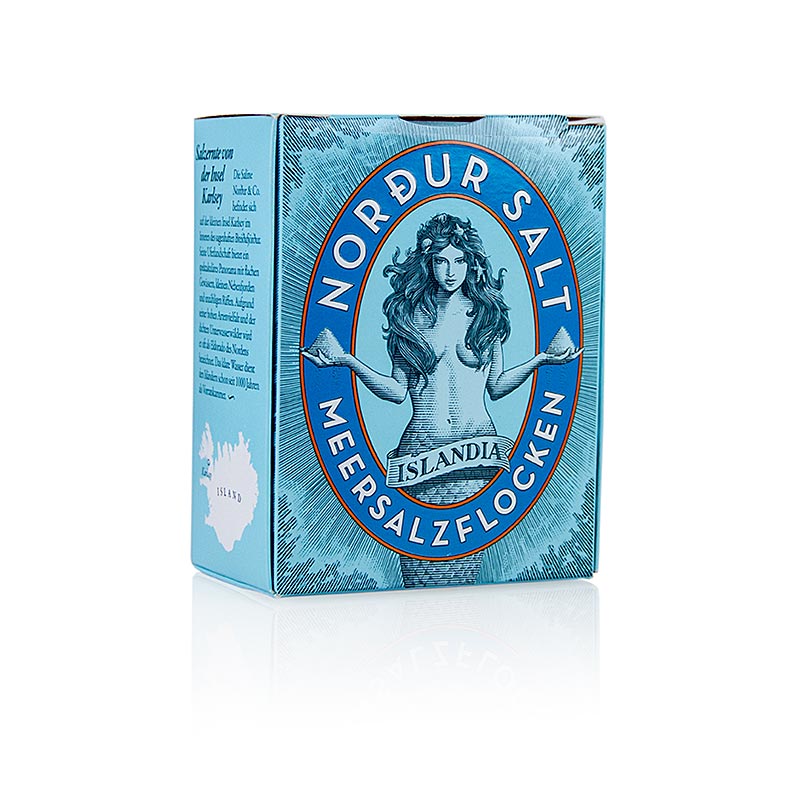 Nordur, zeezout vlokken uit IJsland - 125 g - doos Nordur, zeezout vlokken uit IJsland - 125 g - doos