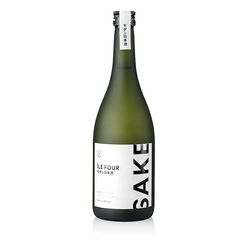 Ile Four Sake Pure - Junmai Daiginjo Premium, 16% vol., Limited - 720 ml - flaske