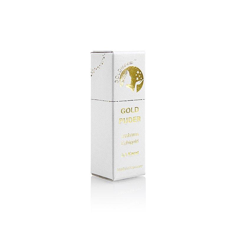 Épandeur de feuilles d`or - Goldmarie, 23 carats, ca.0,5-1mm² - 0,2 g - shaker