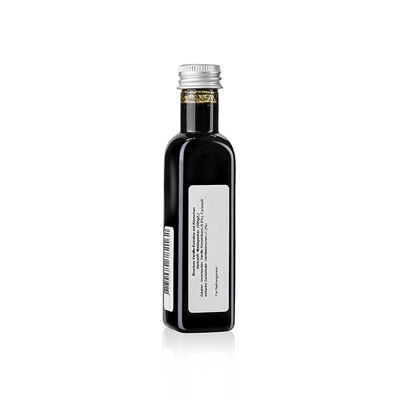 Bourbon-Vanille Extrakt, mit Stippen - 103 g - Pe-flasche Bourbon-Vanille Extrakt, mit Stippen - 103 g - Pe-flasche