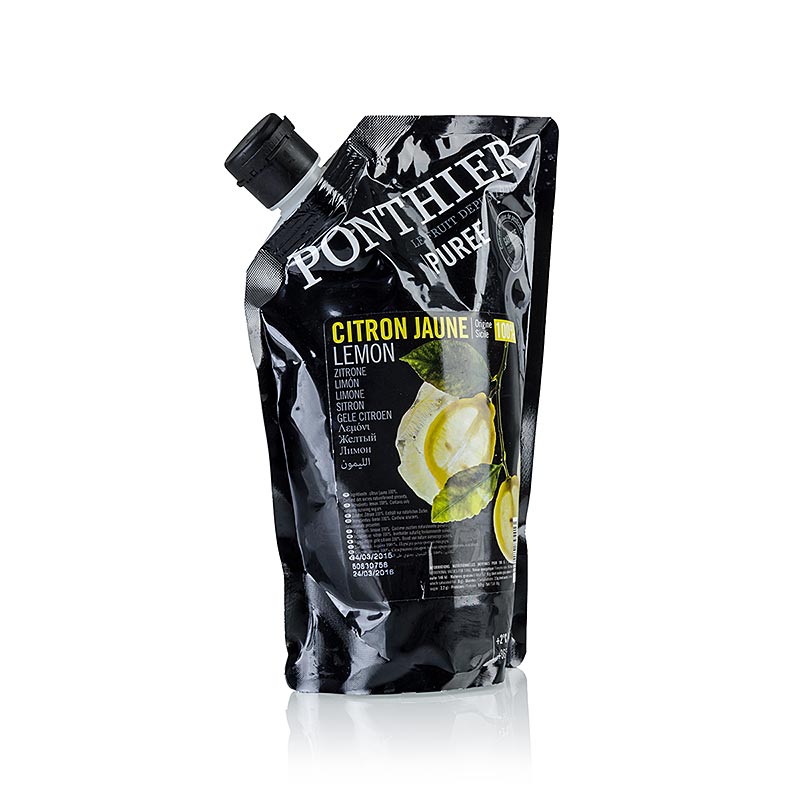 Ponthier citronpuré 100% frugt - 1 kg - taske