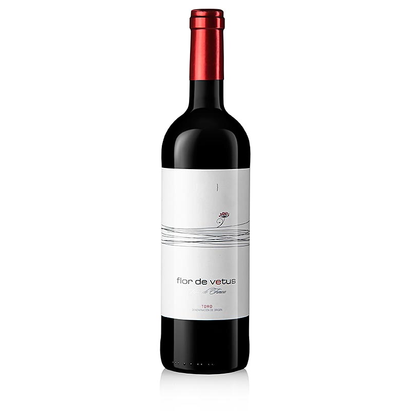 2015er Flor de Vetus, Tempranillo, trocken, 14% vol., Bodega Vetus - 750 ml - Flasche 2015er Flor de Vetus, Tempranillo, trocken, 14% vol., Bodega Vetus - 750 ml - Flasche