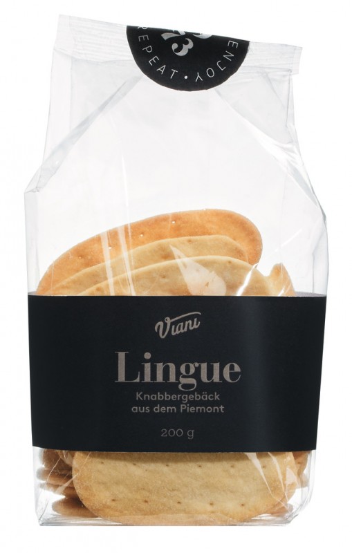 LINGUE - schoonmoeder tongen mini, schoonmoeder tongen, Viani - 100 g - zak