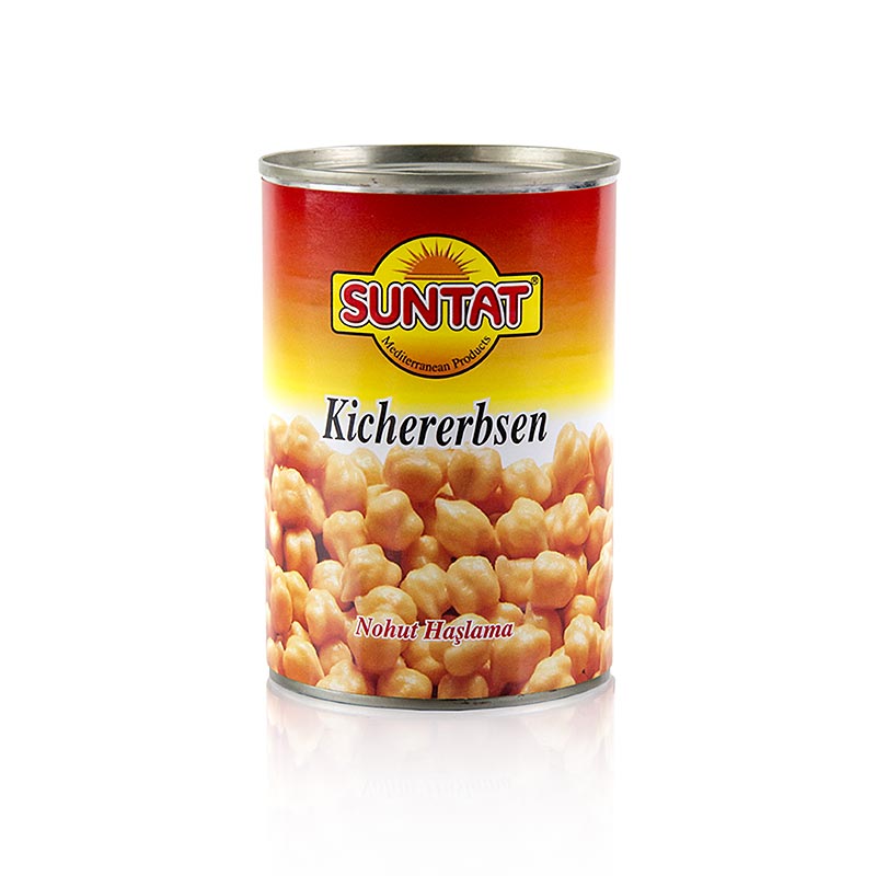 Kikkererwten, in pekel, Suntat - 400g - kan