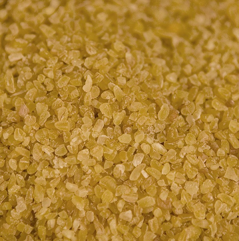 Bulgur, licht geschilde en gestoomde tarwegrutten, grof - 1 kg - tas