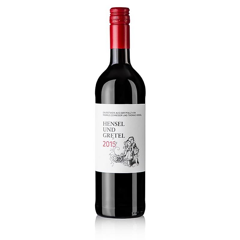 2015er Hensel und Gretel, Cuvee, Rotwein, 13% vol., Markus Schneider/Hensel - 750 ml - Flasche 2015er Hensel und Gretel, Cuvee, Rotwein, 13% vol., Markus Schneider/Hensel - 750 ml - Flasche