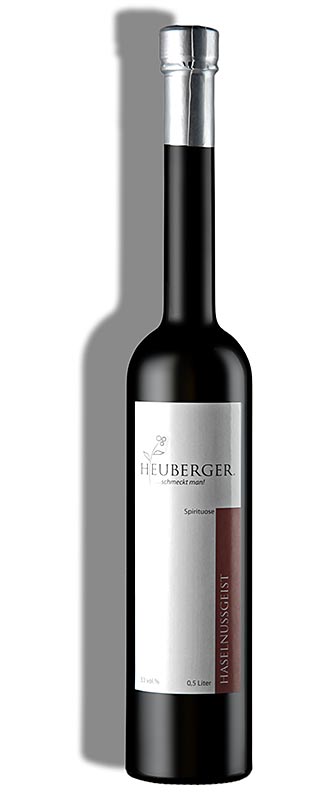 Heuberger Haselnuss Brand, 33% vol. - 500 ml - Flasche Heuberger Haselnuss Brand, 33% vol. - 500 ml - Flasche
