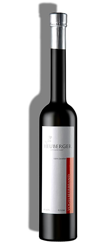 Heuberger Vogelbeerbrand, 40% vol. - 500 ml - Flasche Heuberger Vogelbeerbrand, 40% vol. - 500 ml - Flasche