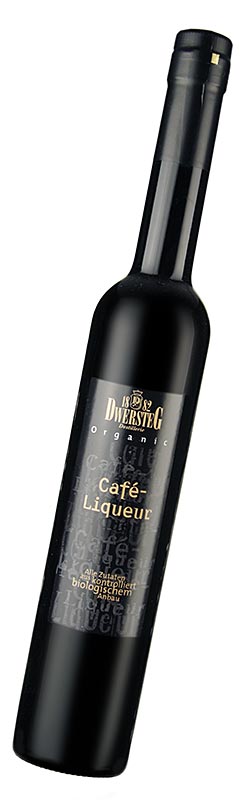 Dwersteg Biologische Cafelikeur, 20% vol., BIOLOGISCH - 500 ml - Fles