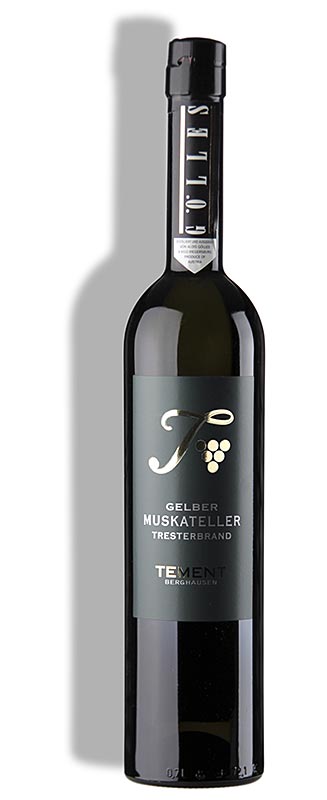Tement muscatel, pomace - brandy, 45% vol., Gölles - 700 ml - bottle Tement muscatel, pomace - brandy, 45% vol., Gölles - 700 ml - bottle