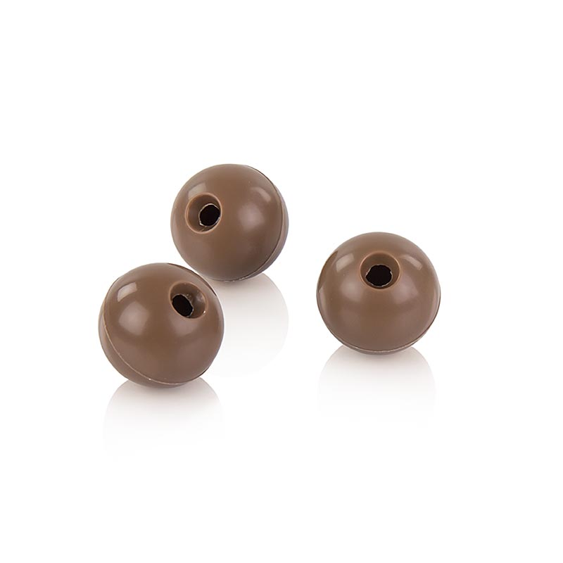 Trüffel-Hohlkugeln, Liqueur Vollmilchschokolade, ø 26mm, Läderach - 1,764 kg, 441 St - Karton Trüffel-Hohlkugeln, Liqueur Vollmilchschokolade, ø 26mm, Läderach - 1,764 kg, 441 St - Karton