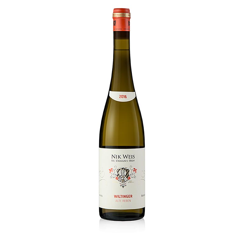 St.Urbans-Hof 2016 Wiltinger Alte Reben Riesling feinherb Weißwein Mosel 0,75 l - 750 ml - Flasche St.Urbans-Hof 2016 Wiltinger Alte Reben Riesling feinherb Weißwein Mosel 0,75 l - 750 ml - Flasche