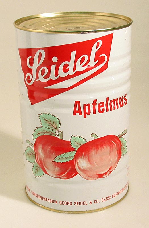 Apfelmus, gezuckert - 4,1 kg - Dose Apfelmus, gezuckert - 4,1 kg - Dose