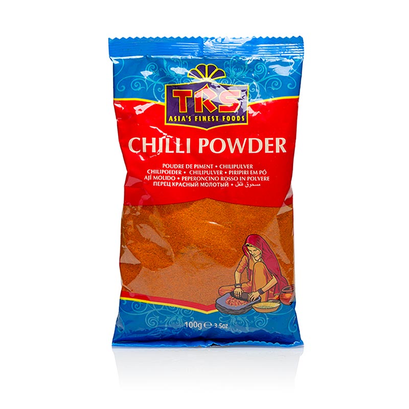 Chili - Pulver, gemahlene Chilis, TSR - 100 g - Beutel