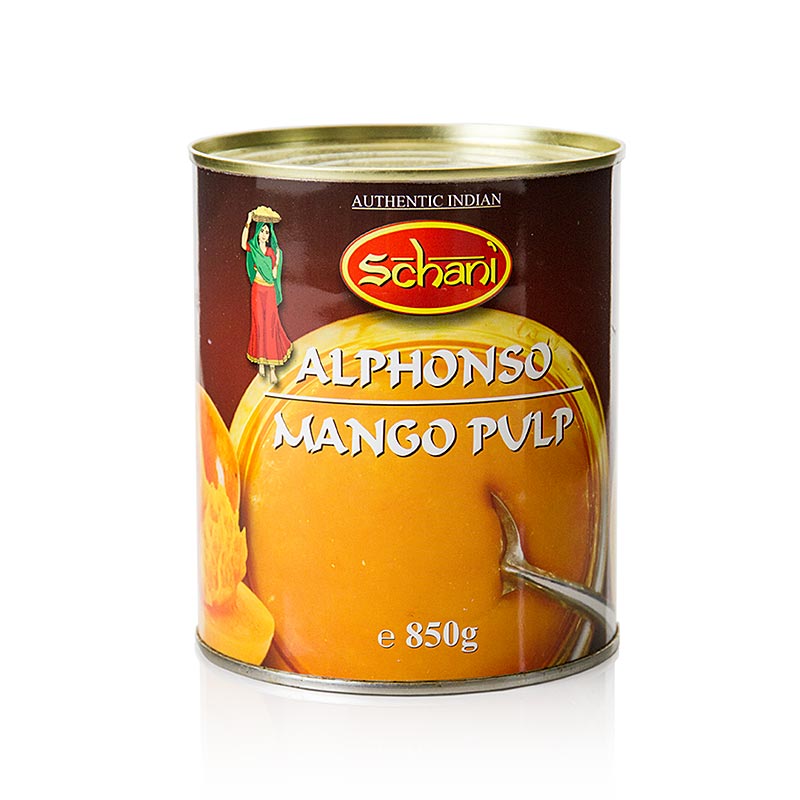 Mango-Pulpe, gezuckert, Alphonso - 850 g - Dose Mango-Pulpe, gezuckert, Alphonso - 850 g - Dose