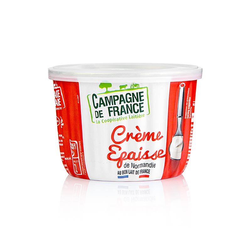 Creme Fraiche, Creme Epaisse aus der Normandie, 39,4% Fett - 392 g - Dose