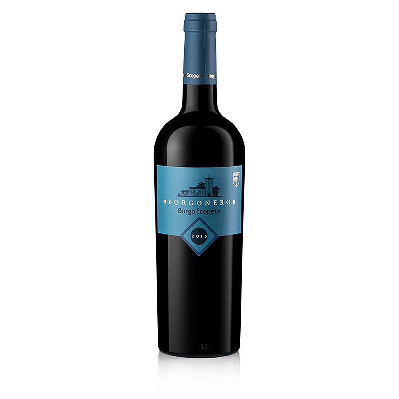 2015er Borgonero, Cuvee, trocken, 13,5 % vol., Borgo Scopeto - 750 ml - Flasche 2015er Borgonero, Cuvee, trocken, 13,5 % vol., Borgo Scopeto - 750 ml - Flasche