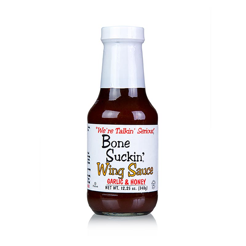 Bone Suckin` Chicken Wing Sauce - Garlic Honey, Ford`s Food - 290ml - Glass