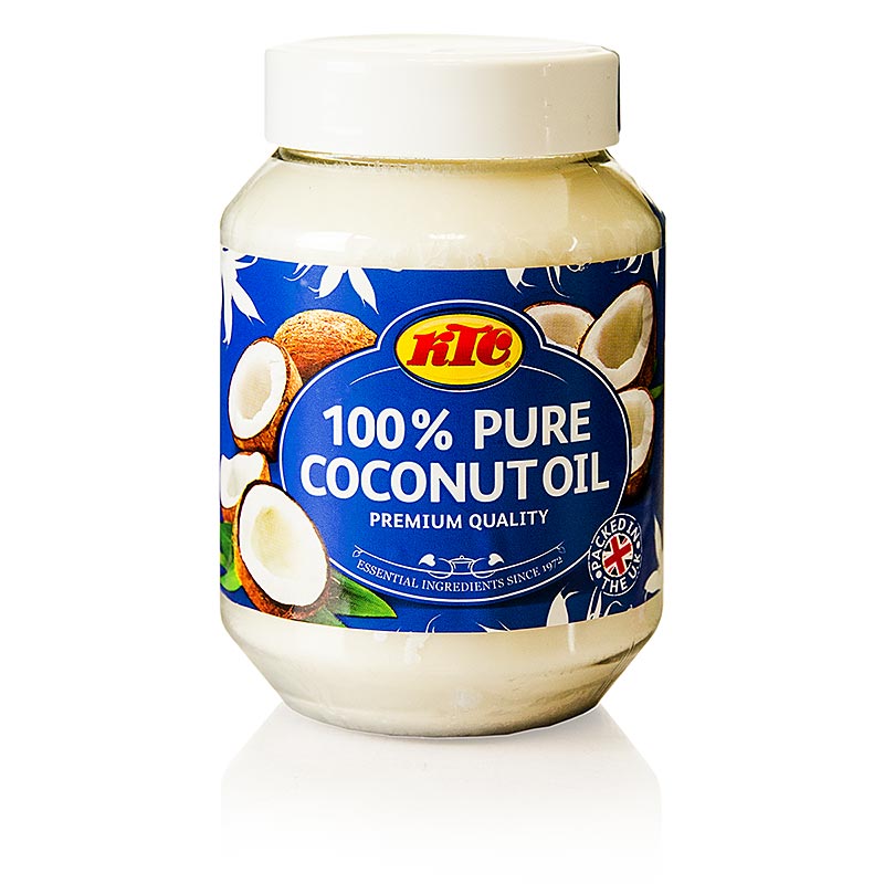 Coconut oil - coconut fat - 500ml - Glass