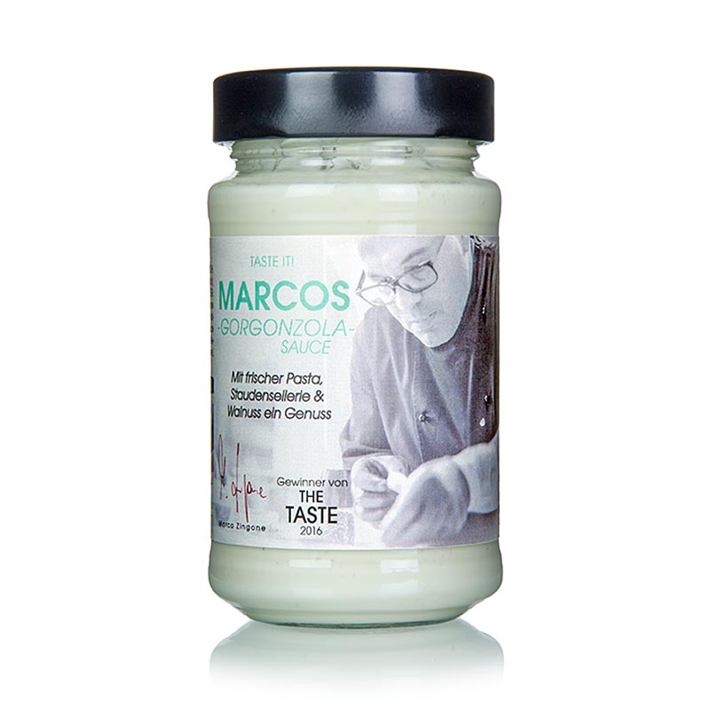 Gorgonzola-saus, Marco Zingone - 225 ml - glas