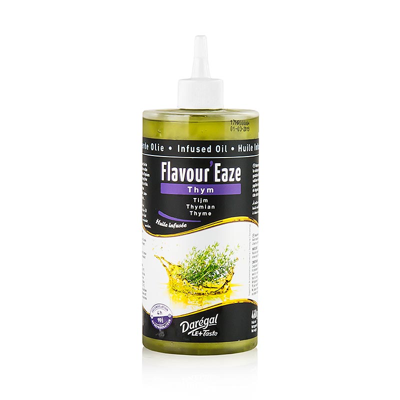 Flavour Eaze - infundiertes Kräuteröl Thymian, DAREGAL - 460 g - Pe-flasche Flavour Eaze - infundiertes Kräuteröl Thymian, DAREGAL - 460 g - Pe-flasche