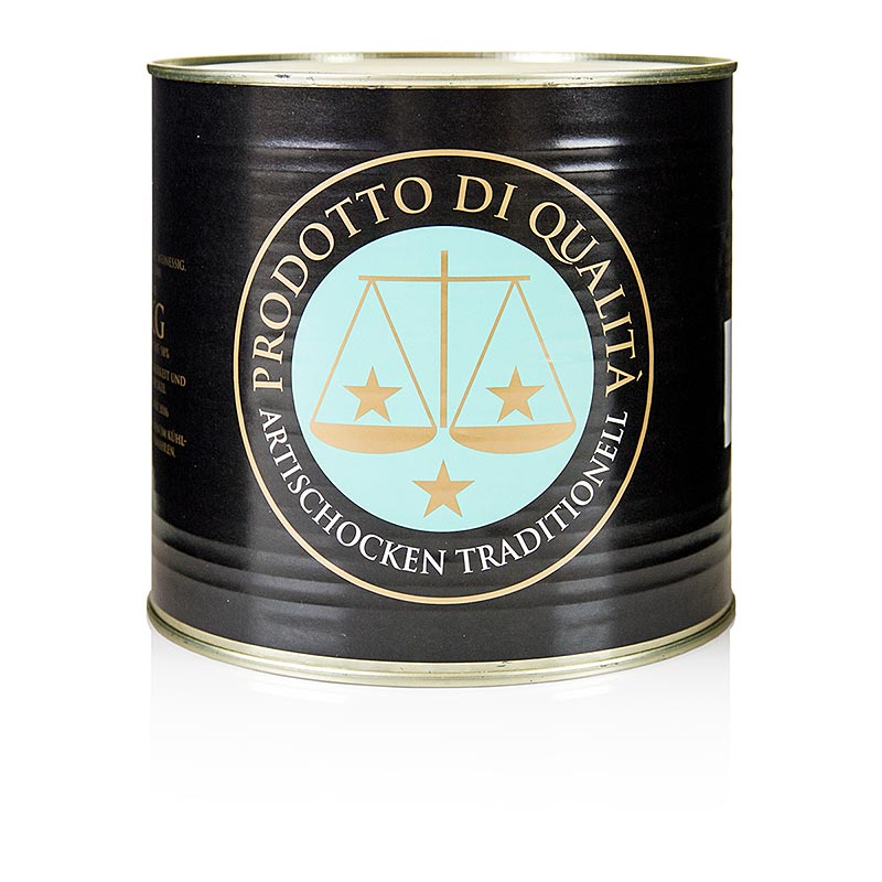 Carciofi sott`olio - Artischocken in Sonnenblumenöl, Amerigo - 2,5 kg - Glas Carciofi sott`olio - Artischocken in Sonnenblumenöl, Amerigo - 2,5 kg - Glas
