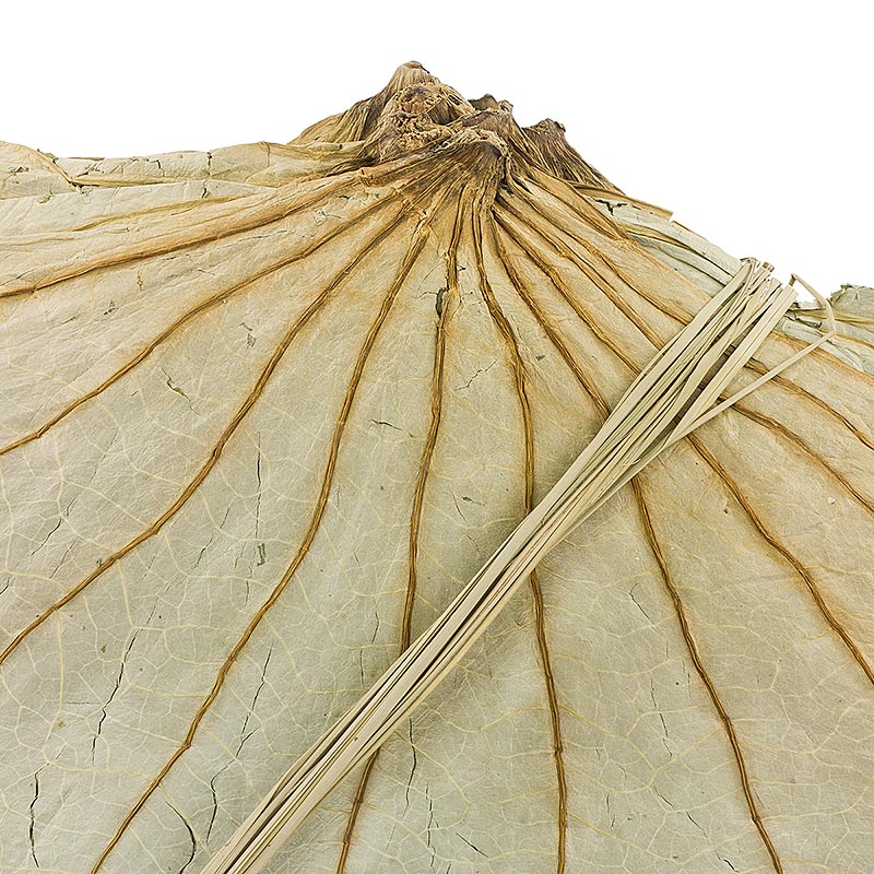 Lotus leaves, dried, about 20 pieces - 454 g - bag