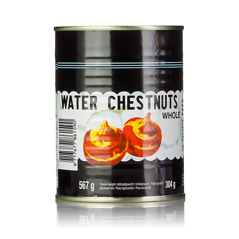 Wasserkastanien, geschält, in Wasser - 567 g - Dose Wasserkastanien, geschält, in Wasser - 567 g - Dose