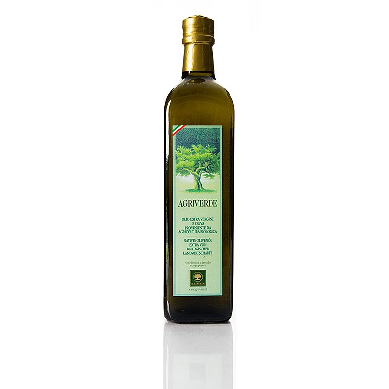 Olivenöl Extra Vergine, von Agriverde, BIO - 750 ml - Flasche Olivenöl Extra Vergine, von Agriverde, BIO - 750 ml - Flasche