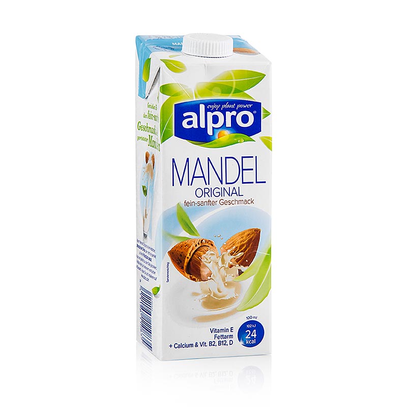 Almond mælk (mandel drikke), alpro - 1 l - Tetra Pak